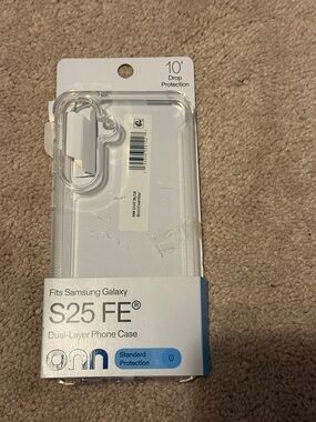 On Running Clear Dual-Layer Case for Samsung Galaxy S25 FE - Transparent/Clear